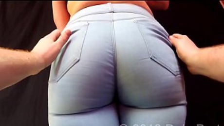 BBW Jeans Ass Grabbing