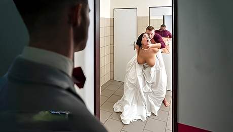 Fucking the bride action with libidinous Sofia Lee from VIP 4K